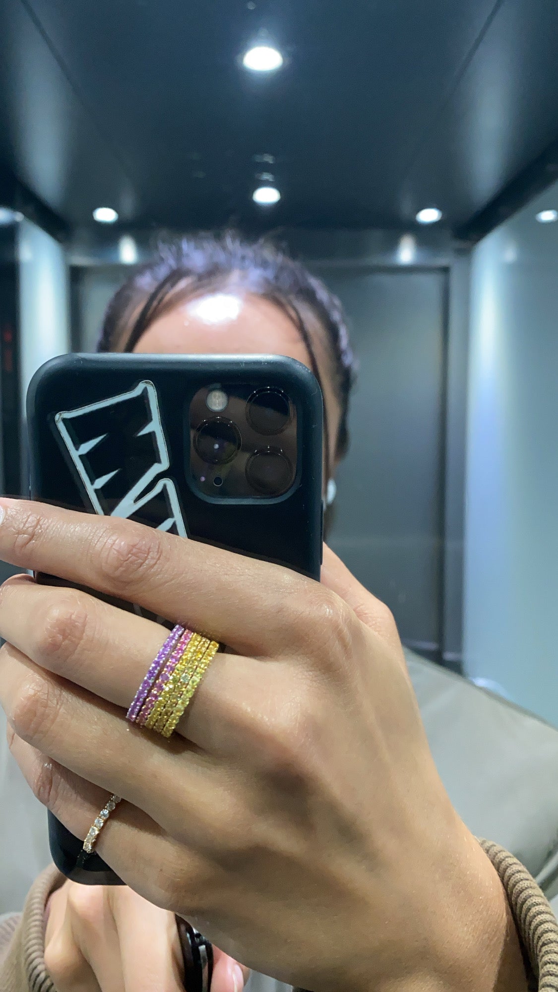 Pink Sapphire Eternity Ring 🩷