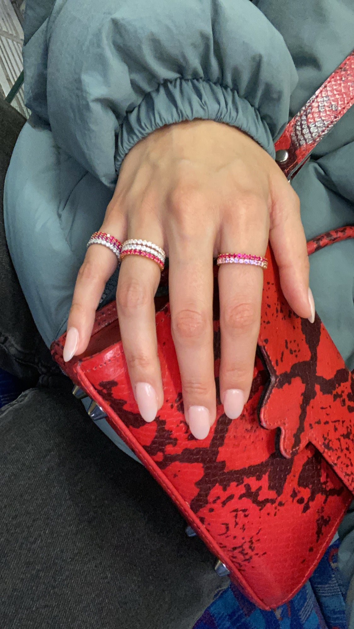 Ruby Eternity Ring π