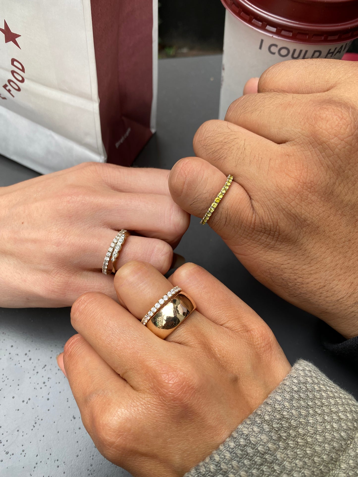 Yellow Sapphire Eternity Ring π