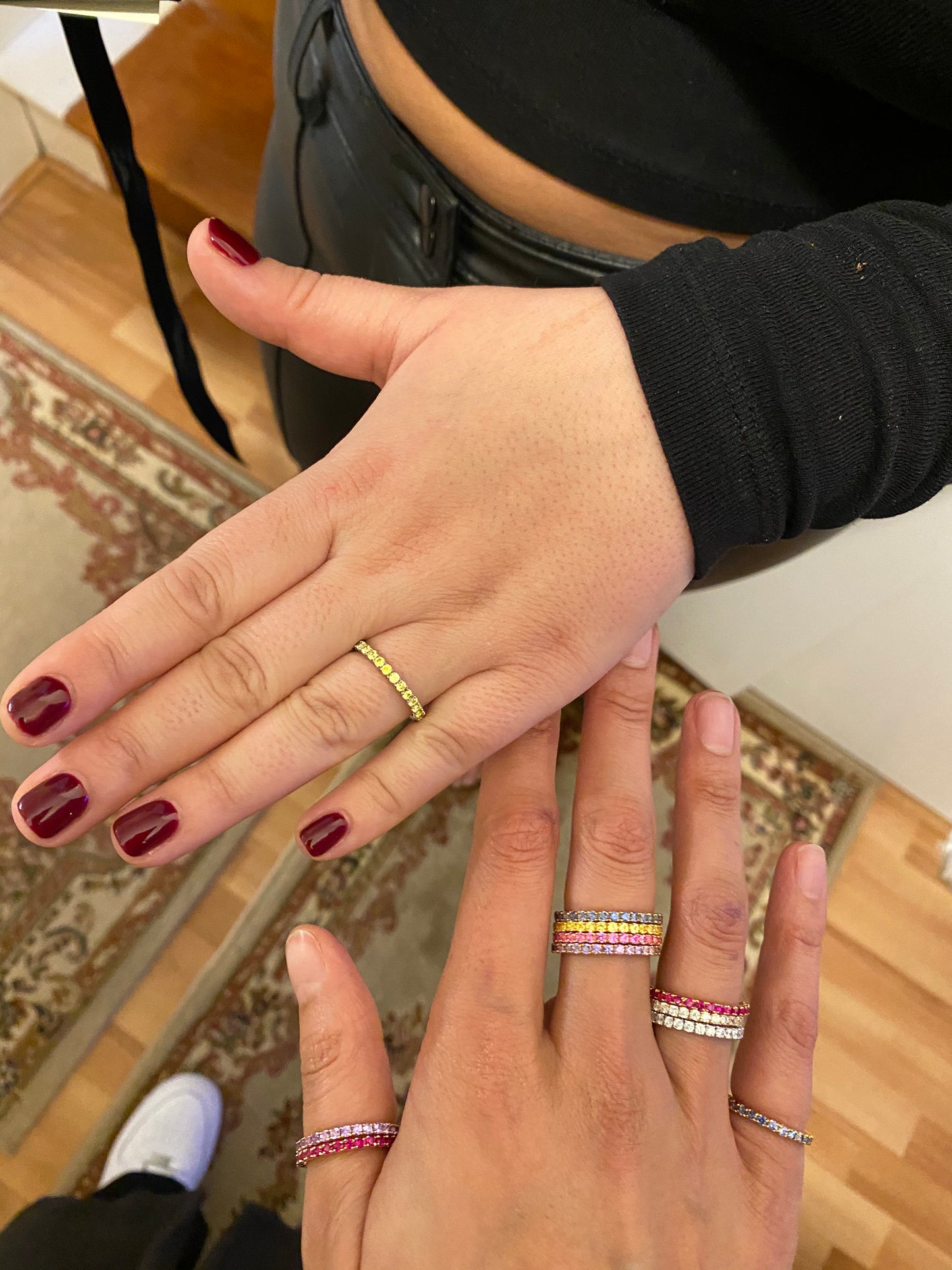 Ruby Eternity Ring π