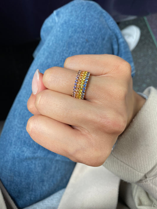 Sapphire Eternity Ring 💙